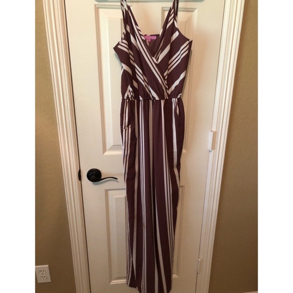 Maroon striped jumper - Picture 2 of 6